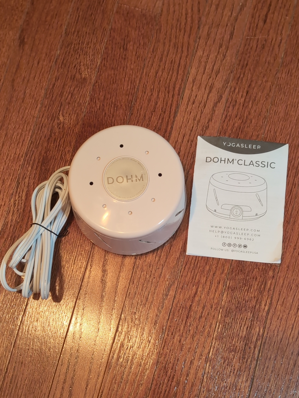Yogasleep DOHM Classic White Noise Machine Pink